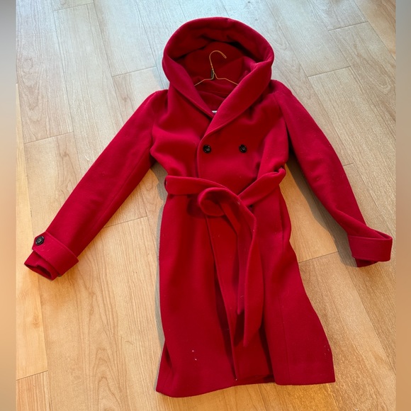Red Wool Coat - Picture 1 of 4